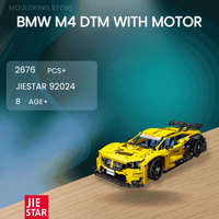 JIESTAR 92024 BMW M4 DTM With Motor with 2676 Pieces
