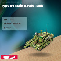 SEMBO 203106 Type 96 Main Battle Tank with 615 Pieces
