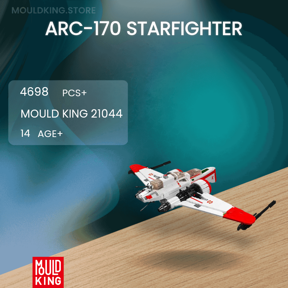 MOULD KING 21044 ARC-170 Starfighter with 4698 Pieces