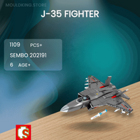 SEMBO 202191 J-35 FIGHTER with 1109 Pieces
