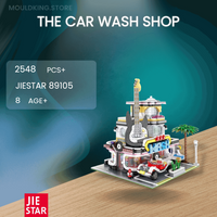 JIESTAR 89105 The Car Wash Shop with 2548 Pieces
