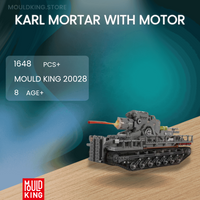 MOULD KING 20028 Karl Mortar With Motor with 1648 Pieces
