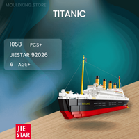 JIESTAR 92026 Titanic with 1058 Pieces
