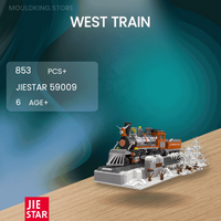 JIESTAR 59009 West Train with 853 Pieces
