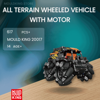 MOULD KING 20017 All Terrain Wheeled Vehicle With Motor with 617 Pieces
