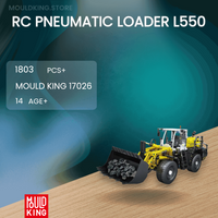 MOULD KING 17026 RC Pneumatic Loader L550 with 1803 Pieces
