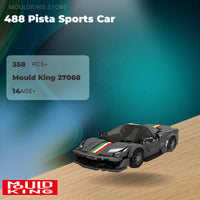 MOULD KING 27068 488 Pista Sports Car with 358 Pieces
