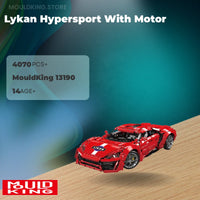 MOULD KING 13190 Lykan Hypersport With Motor with 4070 Pieces
