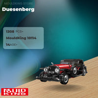 MOULD KING 10114 Duesenberg with 1308 Pieces
