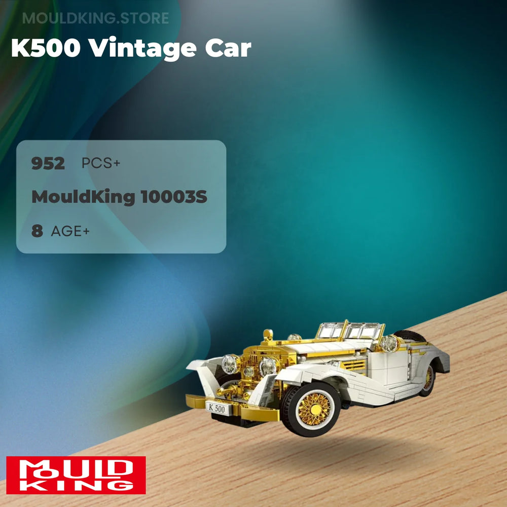 MOULD KING 10003S K500 Vintage Car with 952 Pieces