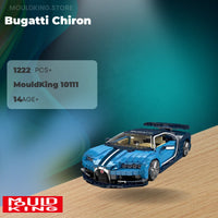 MOULD KING 10111 Bugatti Chiron with 1222 Pieces
