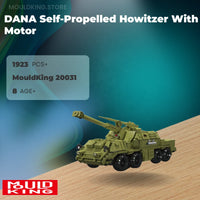 MOULD KING 20031 DANA Self-Propelled Howitzer With Motor with 1923 Pieces
