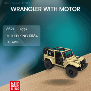 MOULD KING 13184 Wrangler With Motor with 3621 Pieces