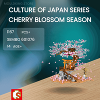 SEMBO 601076 Culture of Japan Series Cherry Blossom Season with 1167 Pieces
