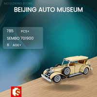 SEMBO 701900 Beijing Auto Museum with 785 Pieces
