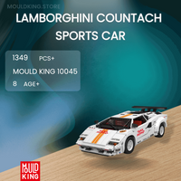 MOULD KING 10045 Lamborghini Countach Sports Car with 1349 Pieces
