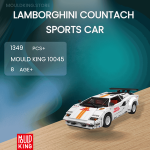 MOULD KING 10045 Lamborghini Countach Sports Car with 1349 Pieces