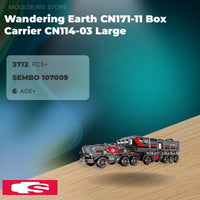 SEMBO 107009 Wandering Earth CN171-11 Box Carrier CN114-03 Large with 3712 Pieces
