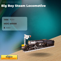MOC Factory 89108 Big Boy Steam Locomotive with 1186 Pieces
