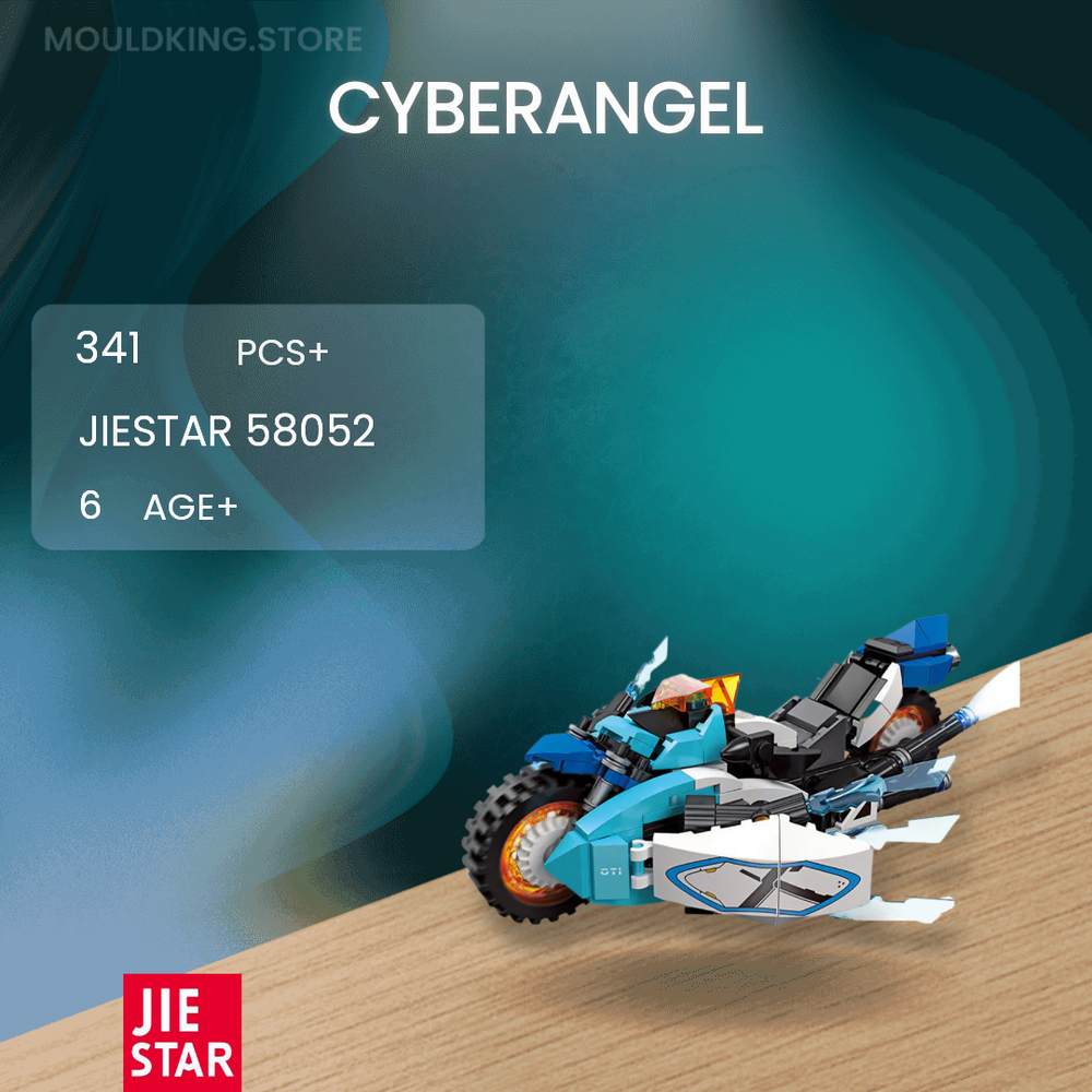 JIESTAR 58052 Cyberangel with 341 Pieces