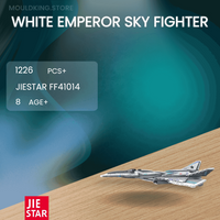 JIESTAR FF41014 White Emperor Sky Fighter with 1226 Pieces
