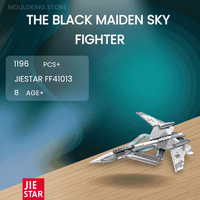 JIESTAR FF41013 The Black Maiden Sky Fighter with 1196 Pieces
