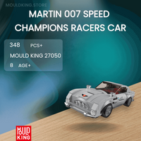 MOULD KING 27050 Martin 007 Speed Champions Racers Car with 348 Pieces
