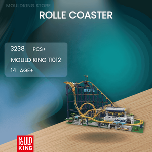 MOULD KING 11012 Rolle Coaster with 3238 Pieces