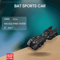 MOULD KING 10058 Bat Sports Car with 1495 Pieces
