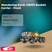 SEMBO 107006 Wandering Earth CN373 Bucket Carrier – Front with 1445 Pieces
