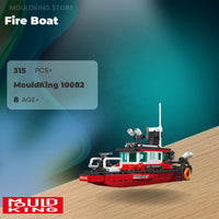 MOULD KING 10082 Fire Boat with 315 Pieces
