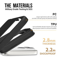 iPhone 17 Pro Max Rhinos Rugged Shockproof Case Cover With Magnetic Ring
