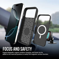 iPhone 17 Pro Max Rhinos Rugged Shockproof Case Cover With Magnetic Ring
