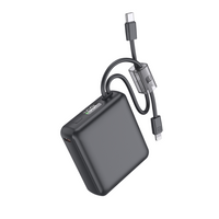 iQuick Built-in Type-C and Lightning Cables Power Bank 10000mAh 22.5W
