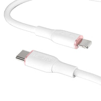 iQuick PowerWire 1 Series TPE Charging Date Cable Type-C to iP 1m
