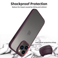 Metal Camera Lens Transparent Protection Shockproof Case
