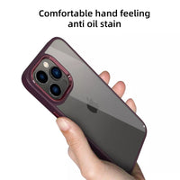 Metal Camera Lens Transparent Protection Shockproof Case
