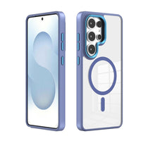 Redefine Metal Camera Lens Transparent Case Cover With Magnetic Ring for Samsung Galaxy S26 Ultra
