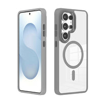 Redefine Metal Camera Lens Transparent Case Cover With Magnetic Ring for Samsung Galaxy S26 Ultra

