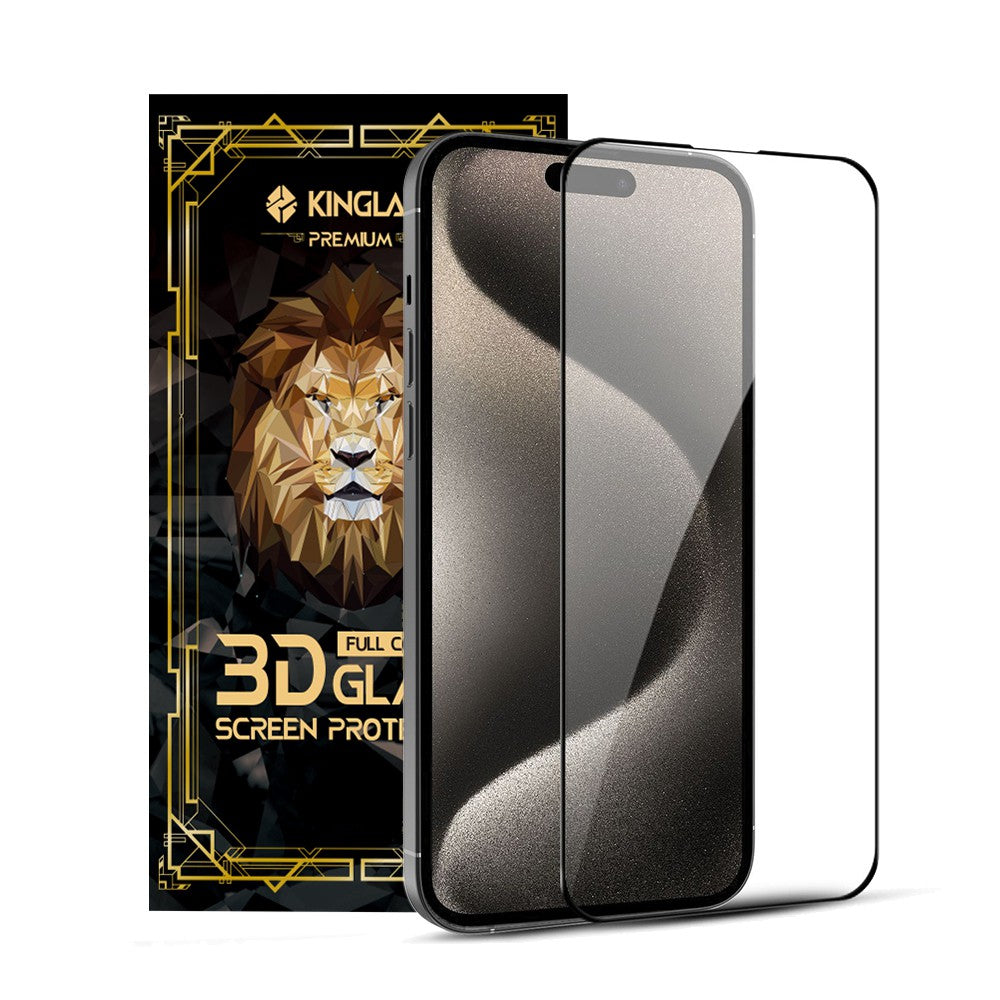 iPhone 17 Pro Max Kinglas Full Coverage Tempered Glass Screen Protector