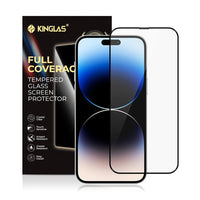 Screen Printing Full Screen Black Edge Tempered Glass Screen Protector
