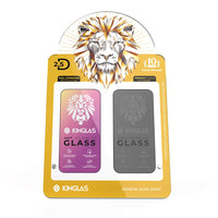 KINGLAS 2.5D Silk Printing Tempered Glass Acrylic Display Stand for iPhone 16 Pro / 17 / 17Pro
