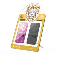 KINGLAS 2.5D Silk Printing Tempered Glass Acrylic Display Stand for iPhone 16 Pro / 17 / 17Pro

