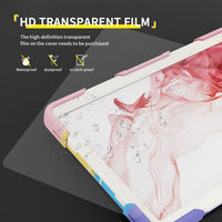 Armor Shockproof Handle Ring Rotation Case Cover for Samsung Galaxy Tab S9+ X810 / S9 FE+ X610 / S10+ X820
