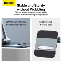 Baseus Desktop Biaxial Foldable Metal Stand For Tablets-Gray
