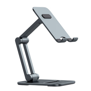 Baseus Desktop Biaxial Foldable Metal Stand For Phones-Gray