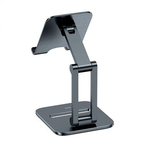 Baseus Desktop Biaxial Foldable Metal Stand For Phones-Gray