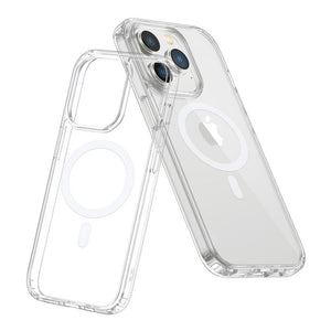 High Quality Acrylic + TPU Hybrid Transparent Magsafe Case