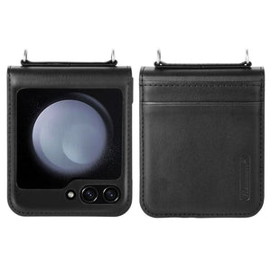 Hanman PU Flip Leather Wallet Cover Case for Samsung Galaxy Z Flip7