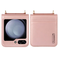 Hanman PU Flip Leather Wallet Cover Case for Samsung Galaxy Z Flip7
